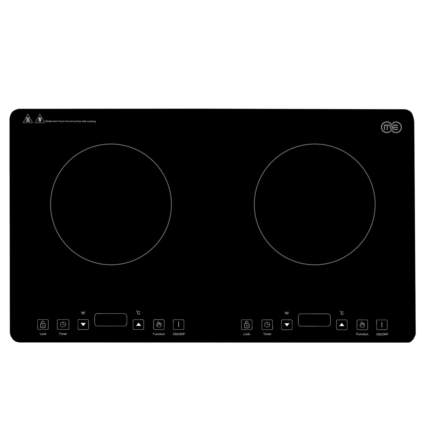 OMEO Portable Double Induction Cooktop