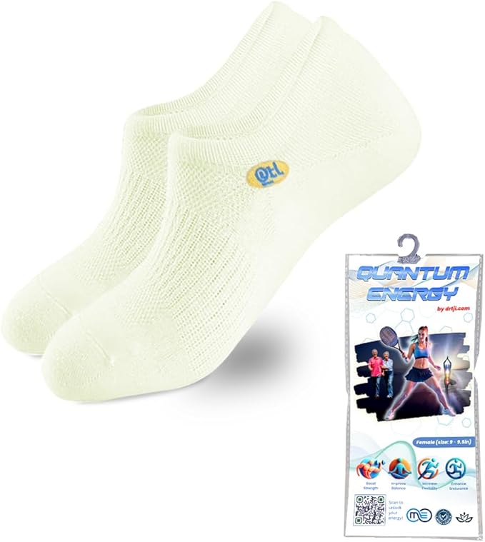 OMEO Quantum Energy Socks – Pain Relief, Improved Circulation, Balance & Stability – Graphene-Infused, Moisture-Wicking, Odor-Resistant, Joint Support