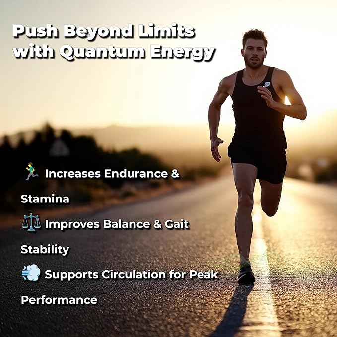 OMEO Quantum Energy Socks – Pain Relief, Improved Circulation, Balance & Stability – Graphene-Infused, Moisture-Wicking, Odor-Resistant, Joint Support