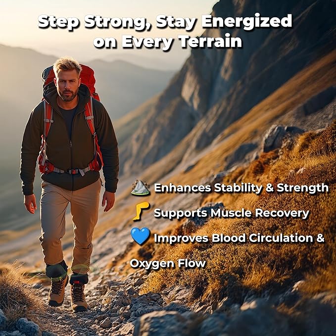 OMEO Quantum Energy Socks – Pain Relief, Improved Circulation, Balance & Stability – Graphene-Infused, Moisture-Wicking, Odor-Resistant, Joint Support