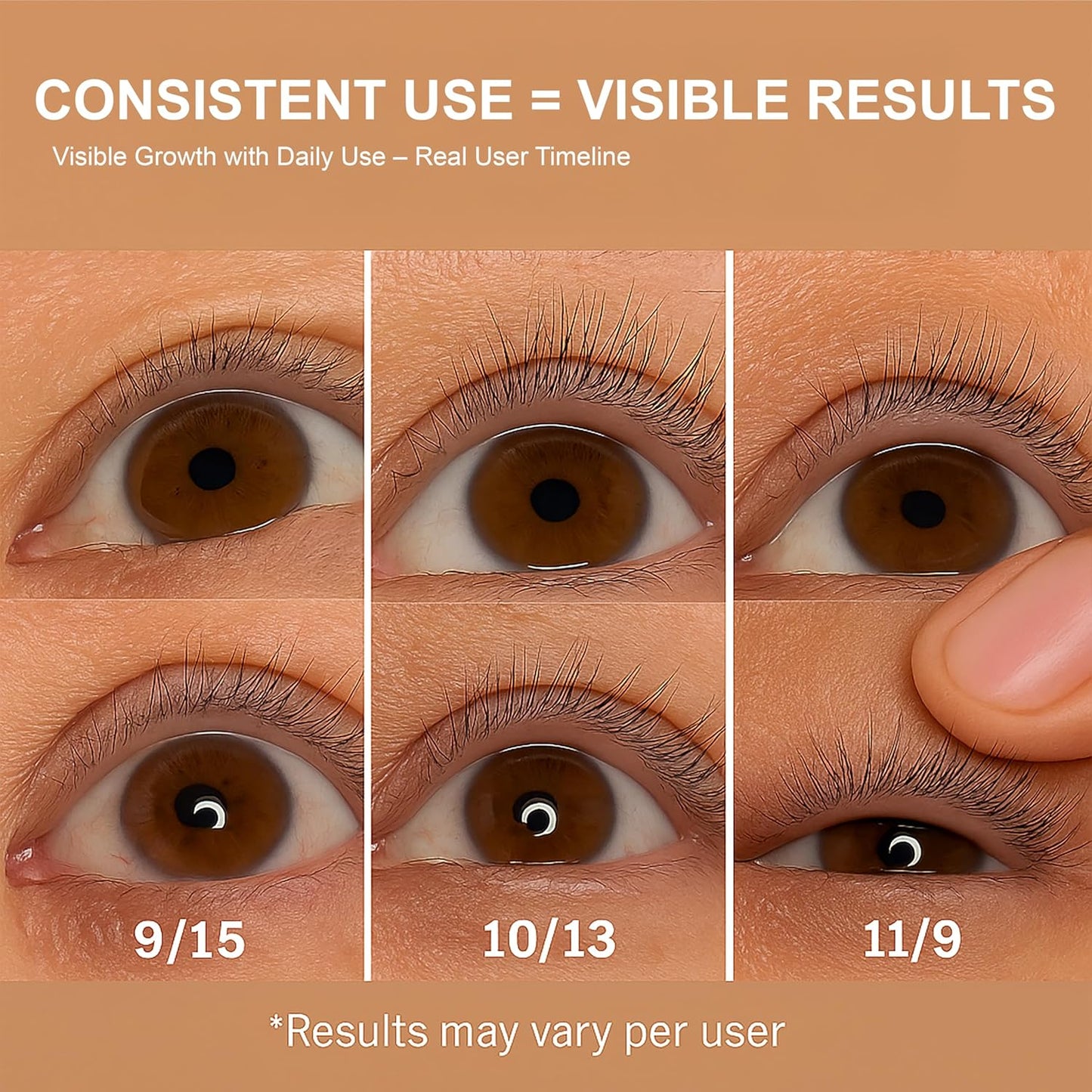 Advanced Revitalizing Exosome Eyelash and Eyebrow Serum for Longer, Thicker, and Fuller Looking Natural Eyelashes 3 ml