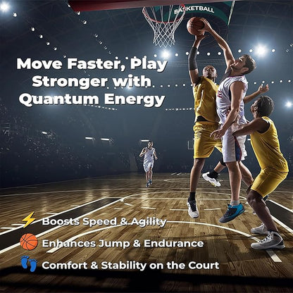 OMEO Quantum Energy Socks – Pain Relief, Improved Circulation, Balance & Stability – Graphene-Infused, Moisture-Wicking, Odor-Resistant, Joint Support