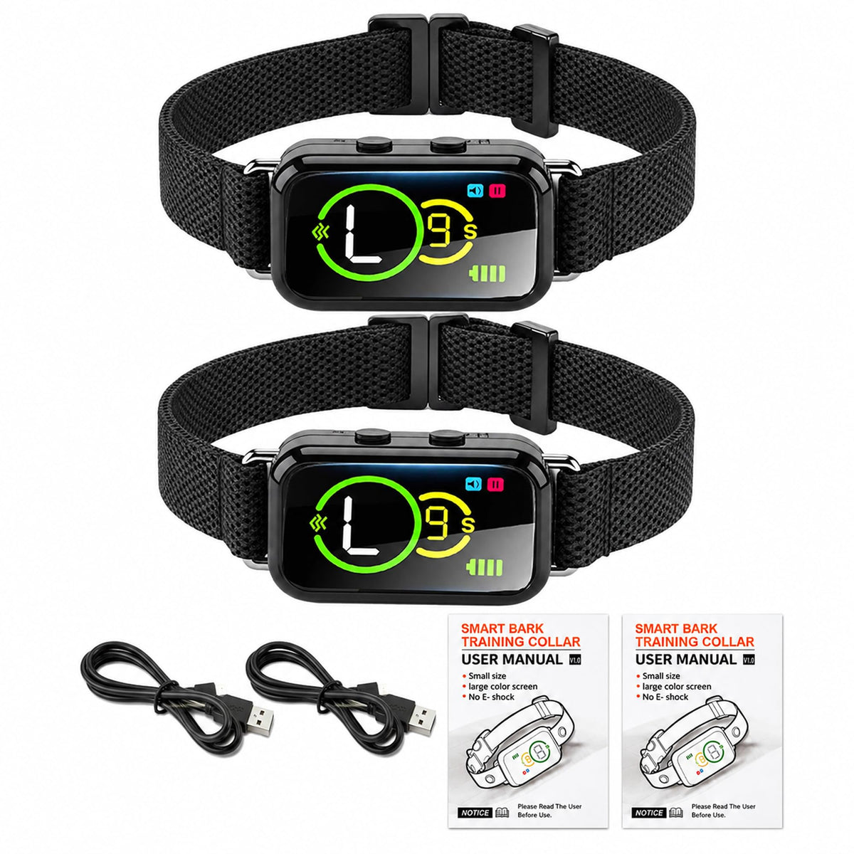 OMEO Smart Anti-Bark Dog Training Collar