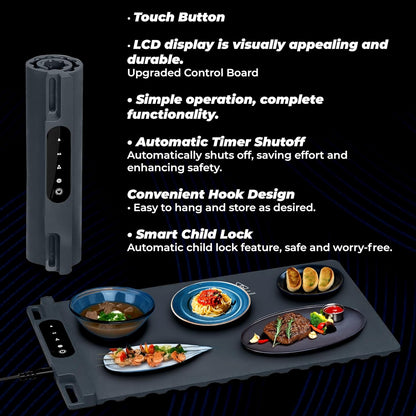 OMEO Foldable Electric Warming Tray