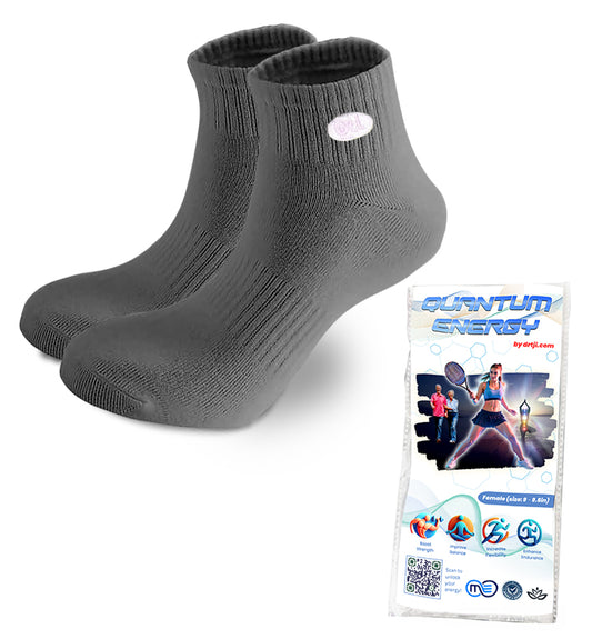 OMEO Quantum Energy Socks – Pain Relief, Improved Circulation, Balance & Stability – Graphene-Infused, Moisture-Wicking, Odor-Resistant, Joint Support