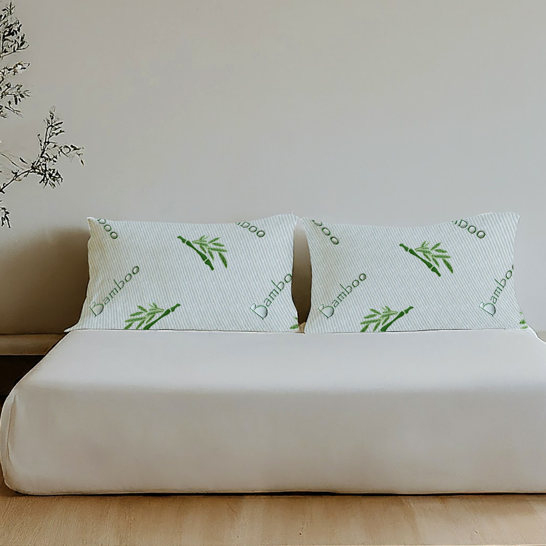 OMEO 2 Pack Bamboo Pillow